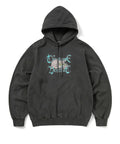 THISISNEVERTHAT THISISNEVERTHAT Sleepy Cat Hoodie Charcoal