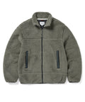 THISISNEVERTHAT THISISNEVERTHAT T Sherpa Fleece Jacket Grey