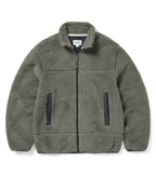 THISISNEVERTHAT THISISNEVERTHAT T Sherpa Fleece Jacket Grey