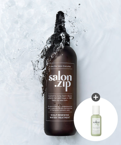 Salon Zip Scalp Renewing Water Treatment 200ml (50ml milk pack included)