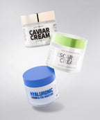 W.SKIN LABORATORY [2 pack / Can be crossed over] Moisture and nutrition cream 80ml 3 types / (snail, caviar, hyaluronic acid) Choose 2