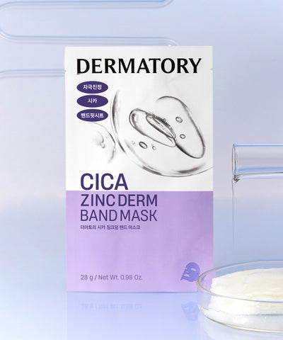 DERMATORY Cica Zinc Derm Band Mask 5pack
