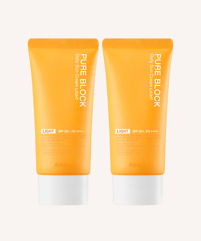 APIEU Pure Block Natural Daily Sun Cream Light SPF50+