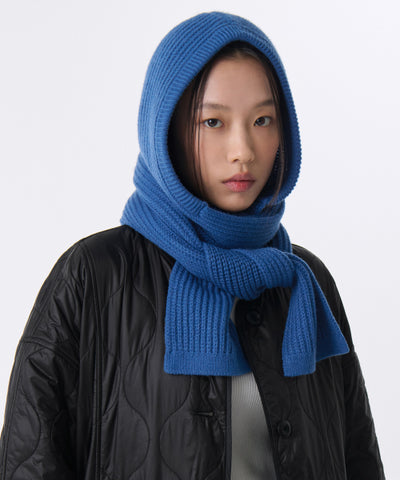 MUSINSA STANDARD WOMAN Muffler Balaclava Blue