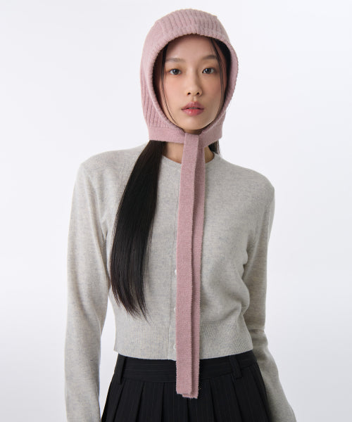 MUSINSA STANDARD WOMAN MUSINSA STANDARD WOMAN Women's Knit Tie Bonnet (Size: One Size)