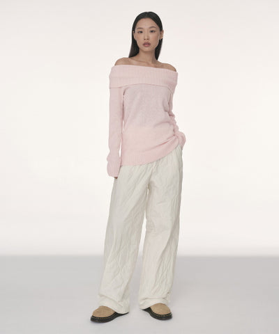 MUSINSA STANDARD WOMAN Padded Pants Ivory