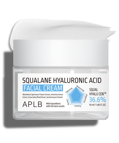 APLB Squalane Hyaluronic Acid Facial Cream