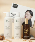 CADIVEU Acai oil 220ml gift set / hair essence + body set