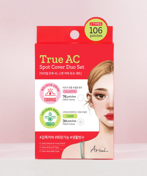 ARIUL True AC Spot Cover Duo Set Spot Patch (106 sheets large capacity)