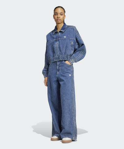ADIDAS Premium Essential Denim Balloon Pants - Size