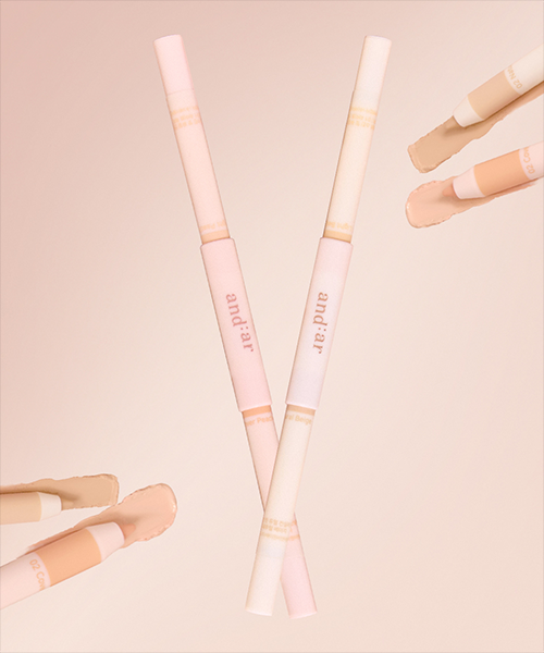 ANDEAR ANDEAR Soft Skin Fit Dual Concealer Pencil 01 Light Peach