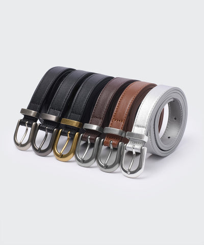 MUSINSA STANDARD WOMAN Women's Synthetic Leather Semi Western Slim Belt 20mm