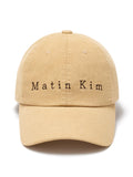 MATIN KIM MATIN KIM Cotton Washed Ball Cap One Size