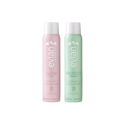 EVIAN 2 x 100ml mist