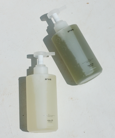 Relax 45 & Fresh 55 Shampoo 500ml Set