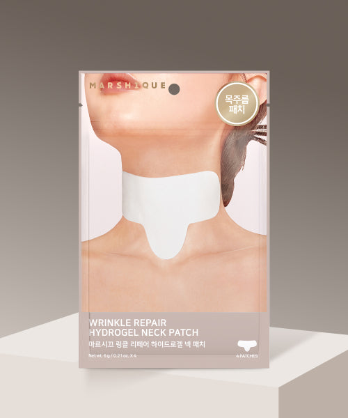 MARSHIQUE MARSHIQUE Wrinkle Repair Hydrogel Neck Patch (4 pieces)