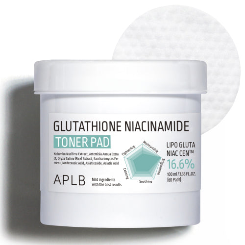 APLB APLB Glutathione Niacinamide Toner Pad 100ml