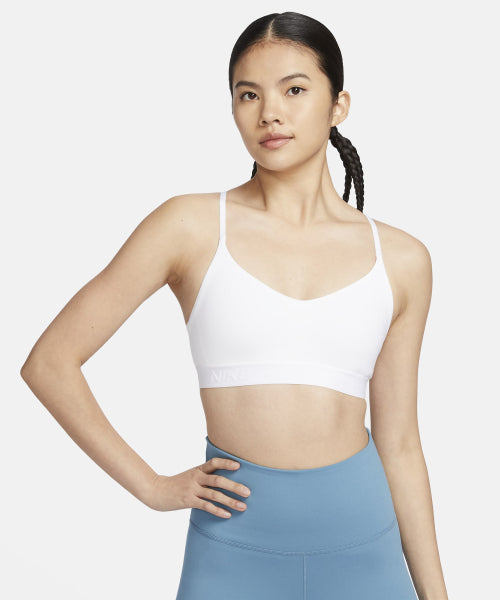 NIKE Nike Adjustable Sports Bra W - White: Stone Mauve