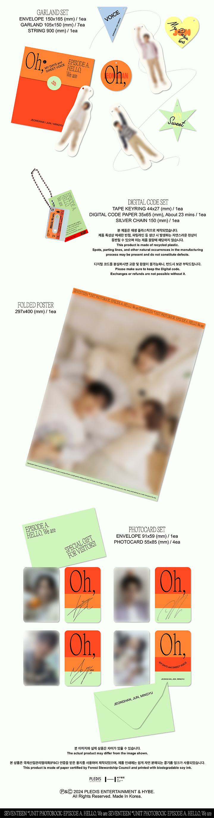 SEVENTEEN UNIT PHOTOBOOK ‘EPISODE A,B' SET detail 3