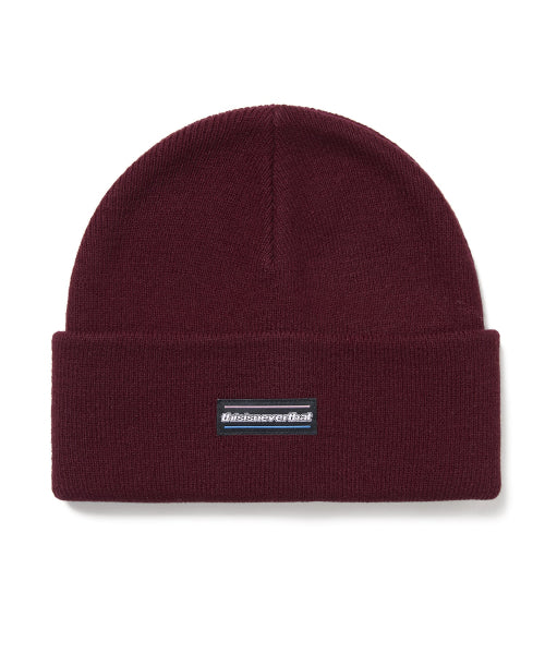 THISISNEVERTHAT THISISNEVERTHAT ESP-Logo Beanie Burgundy