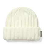 THISISNEVERTHAT THISISNEVERTHAT Low Gauge Ribbed Beanie Off White