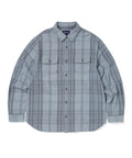 THISISNEVERTHAT THISISNEVERTHAT Big Flannel Work Shirt Slate