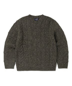 THISISNEVERTHAT THISISNEVERTHAT Cable Knit Sweater Brown