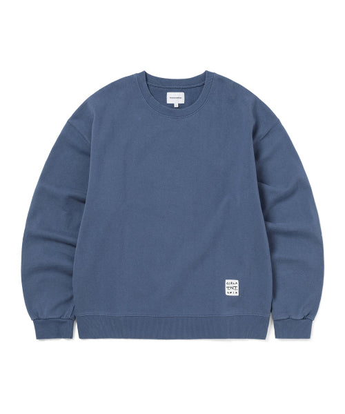 THISISNEVERTHAT THISISNEVERTHAT Sweatshirt Faded Crewneck Deep Water