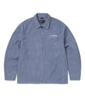 THISISNEVERTHAT THISISNEVERTHAT Washed Corduroy Zip Jacket Light Indigo
