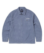 THISISNEVERTHAT THISISNEVERTHAT Washed Corduroy Zip Jacket Light Indigo