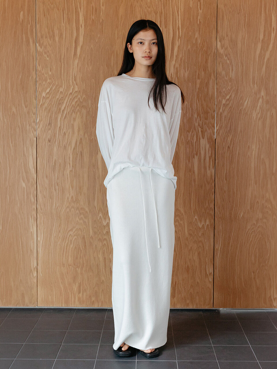 RRACE Light Cotton Sweatshirt_White