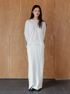 RRACE Light Cotton Sweatshirt_White