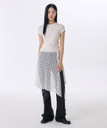 MUSINSA STANDARD WOMAN MUSINSA STANDARD WOMAN Women's Lace Layered Wrap Skirt [White]