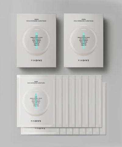 FINDIVE PDRN Cica Exosome Care Mask 8 sheets