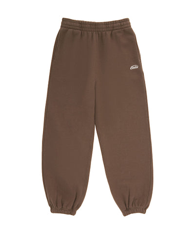 EMIS Essential Heavy Sweat Pants - Brown