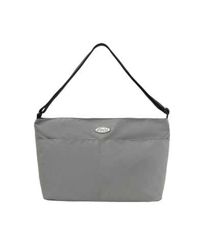 EMIS Nylon Crossed Body Bag - Gray