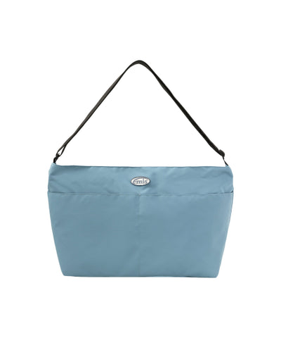 EMIS Nylon Crossed Body Bag - Blue