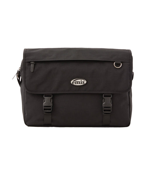 EMIS EMIS Nylon Messenger Bag - Black