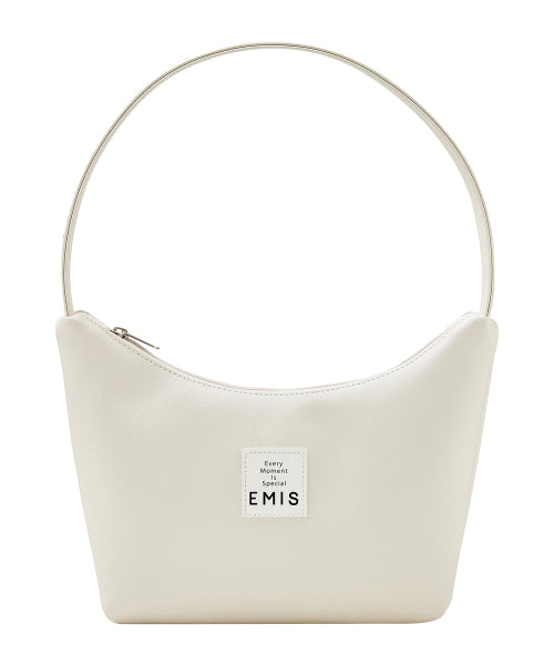 EMIS EMIS Leather Hobo Bag - Ivory