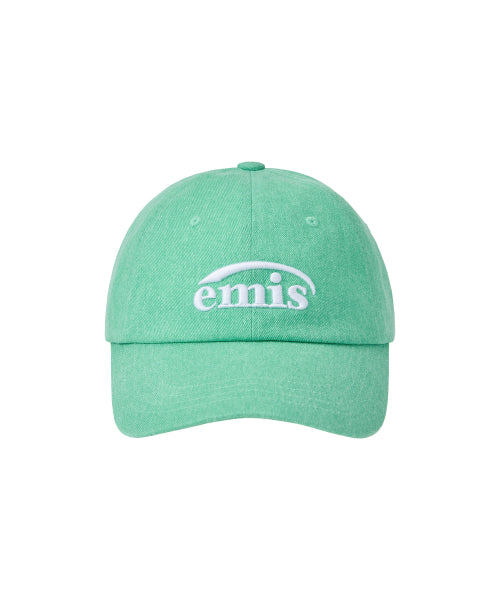 EMIS EMIS NEW LOGO PIGMENT BALL CAP - GREEN