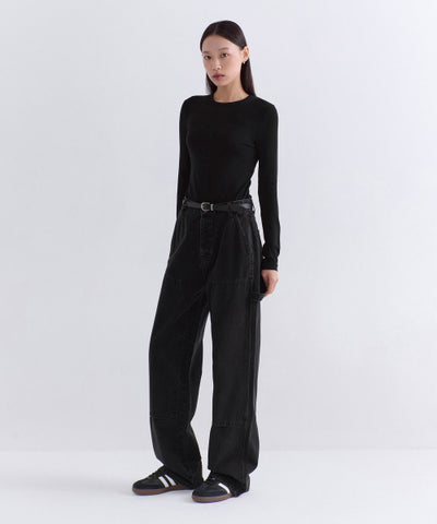 MUSINSA STANDARD WOMAN Women's Denim Double Knee Carpenter Pants
