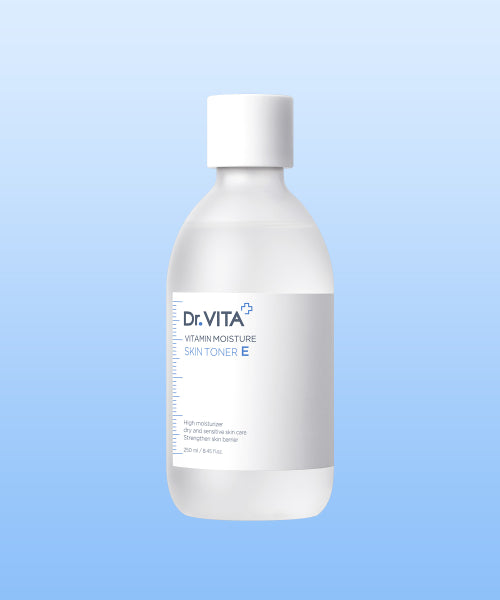 DRVITA [3 types of trial samples provided] Radiance, wrinkle improvement dual functional vitamin E skin toner 250ml
