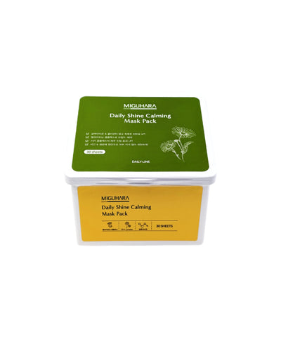 MIGUHARA Daily Shine Calming Mask Pack
