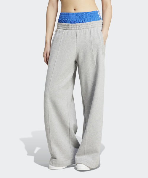 ADIDAS ADIDAS Sweatshirt 2-in-1 Track Sweatpants - Gray:Blue
