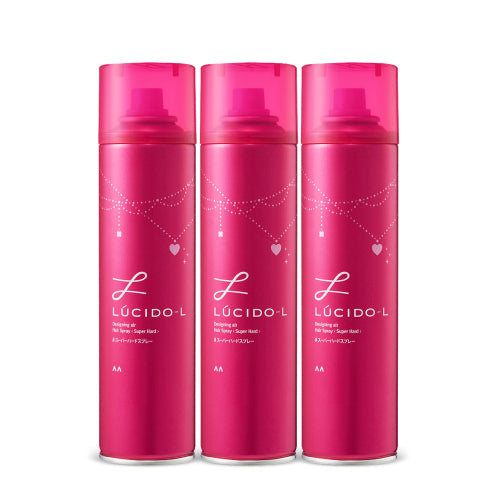 LUCIDO L Designing Air Hair Spray Super Hard 291ml 3pcs