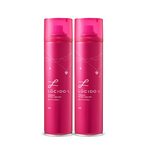 LUCIDO L Designing Air Hair Spray Super Hard 291ml 2pcs