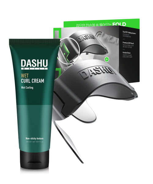 DASHU Daily Perfect Downtech Fold + Daily Wet Curl Cream 150ml