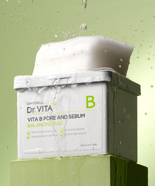 DRVITA [2pack] Pore Care Vitamin B Pore & Sebum Balancing Pad 180g 80 sheets + 80 sheets + free gift