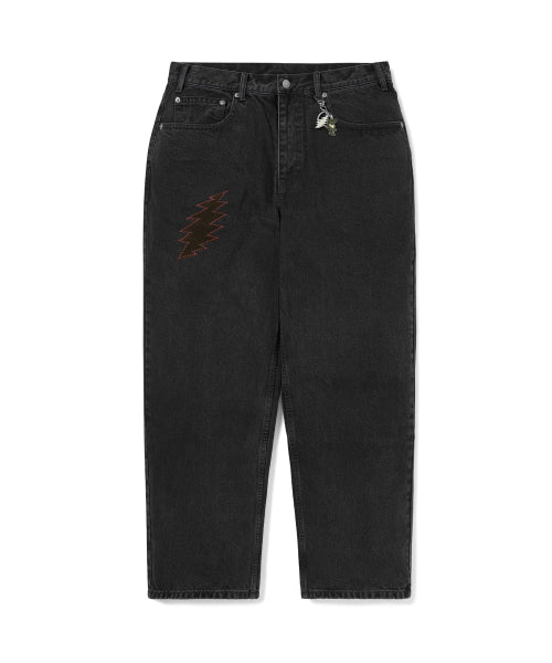 THISISNEVERTHAT THISISNEVERTHAT GD Lightning Relaxed Jeans Black