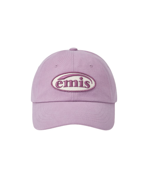EMIS EMIS TONE ON TONE WAPPEN BALL CAP - LIGHT PURPLE